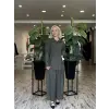 Kahma Kemer Detaylı Hakim Yaka Gömlek PantolonTakım