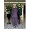 Kahma Kemer Detaylı Hakim Yaka Gömlek PantolonTakım