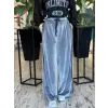Almarwah Kadife Detaylı Sweat Pantolon Takım ALL3011