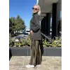 Almarwah Kadife Detaylı Sweat Pantolon Takım ALL3011