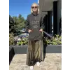 Almarwah Kadife Detaylı Sweat Pantolon Takım ALL3011