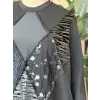 Misswhence Kumaş Kombinli Patcwork Tunik 40009