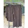 GhisaYakma Kumaş Detaylı Tunik Pantolon Takım G9491