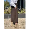 Kahma Etek Görünümlü Şalvar