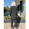 Ghisa Düğme Ve Pens Detaylı Gömlek Pantolon Takım G9521