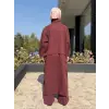 Kahma Düğme Ve Kemer Detaylı Trenchkot