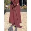 Kahma Düğme Ve Kemer Detaylı Trenchkot