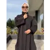 Kahma Düğme Ve Kemer Detaylı Trenchkot