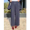 Ghisa Fermuarlı Tencel Kap Pantolon Takım G9410