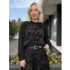 Misswhence Güpürlü Bluz Etek Takım 40023