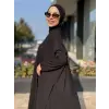 Almarwah Asimetrik Maxi Tunik Şalvar Pantolon Takım 203048