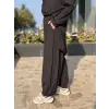 Almarwah Asimetrik Maxi Tunik Şalvar Pantolon Takım 203048