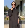 Almarwah Asimetrik Maxi Tunik Şalvar Pantolon Takım 203048
