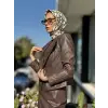 Almarwah Kısa Deri Ceket 404896