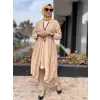 Almarwah Kolyeli 3 Lü Kap Tunik Pantolon Takım 202754
