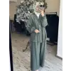 Almarwah Pile Detaylı Tencel Etek Pantolon 606123