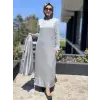 Almarwah Yelekli Liosel Elbise Takım 303844