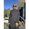 Almarwah Yırtmaç Detaylı Basic Tunik 102230