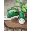 Benetton Yüksek Tabanlı Yeşil Converse Ayakkabı 30935