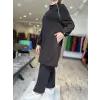 İnvee Fermuar Detaylı Tunik Pantolon Takım 6956