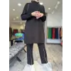 İnvee Fermuar Detaylı Tunik Pantolon Takım 6956
