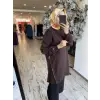 İNVEE Yanları Fermuarlı Penye Tunik 7047