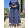 Kahma Nakış İşlemeli Etek