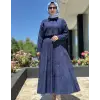 Kahma Nakış İşlemeli Etek