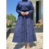Kahma Nakış İşlemeli Etek