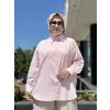 Kahma Nakış işlemeli Gömlek