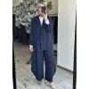 Kahma Tensel Ceket Şalvar Pantolon Takım