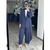 Kahma Tensel Ceket Şalvar Pantolon Takım