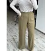 Kayra  Beli Lastikli Keten  Pantolon KA19026