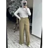 Kayra  Beli Lastikli Keten  Pantolon KA19026