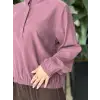 Kayra Dik Yaka Rayon Bluz KA11004