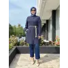 Kayra Nakış Ve Kemer Detaylı Gömlek KA21063