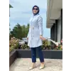 Kayra Nakış Ve Kemer Detaylı Gömlek KA21063