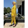 Lisa Sırtı Ve Göğsü İşlemeli Ceket  Pantolon Takım 3026