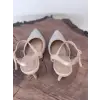 Majensia Taşlı Saten Abiye Ayakkabı 155226