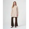 Misswhence Arma Detaylı Basic Çelik Örme Tunik 40021