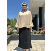 Misswhence Fermuarlı Pliseli Etek 39921
