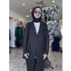 Misswhence Keten Kruvaze Ceket Pantolon Takım 37207