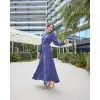 Misswhence Parça Detaylı Cupra İpek Elbise 39804
