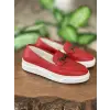 Pierre Cardin Günlük Rahat Tokalı Kadın Kırmızı Ayakkabı PC52322