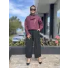 QooQ Store Siyah Pileli Pantolon 26FW314