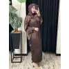 QooQ Store Yarasa Kol Riva Elbise 26SS400