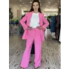 SENNA Lucinda Pembe Ceket/Pantolon Takım 9047S23