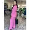 SENNA Lucinda Pembe Ceket/Pantolon Takım 9047S23