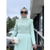 SENNA Menta Clara Tesettür Abiye Dress SD2530014