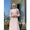SENNA Rose Stone Dress Tesettür Abiye SD30080
